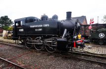 Steam Trains in Holland and Belgium. Former Locomotive from the US Army