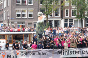 Gay Pride Canal Parade Amsterdam Ministry of Defence