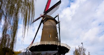 Windotter in IJsselstein is one of the working windmills in Holland