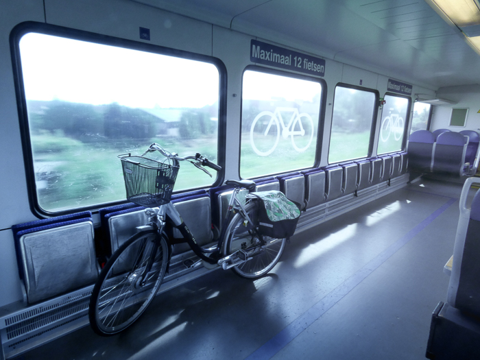 Getting around the Netherlands by bike, bus and train