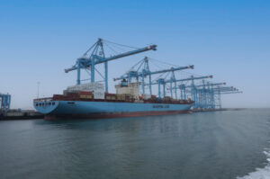 Maasvlakte Maeske containership