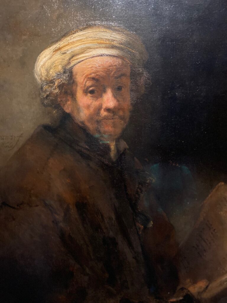 Rembrandt selfportrait