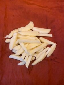 Dryed potato fries