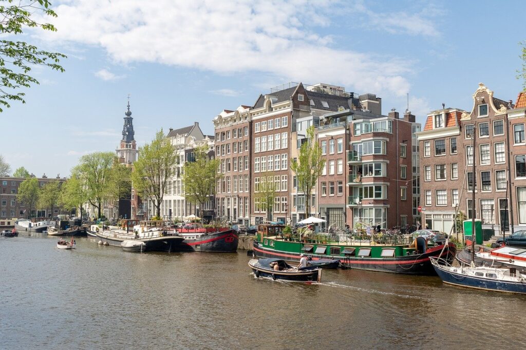 Amsterdam's water ways are UNESCO World Heritage
