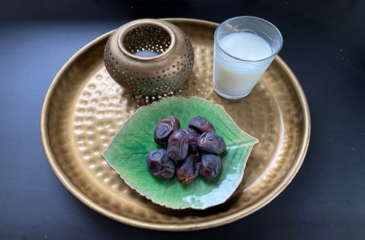 Deeds and milk at Ramadam Iftar
