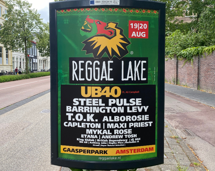 Reggae Lake Festival Amsterdam Gaasperplas
