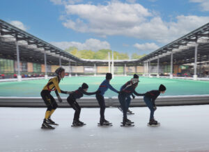 Ice Skating in the Netherlands